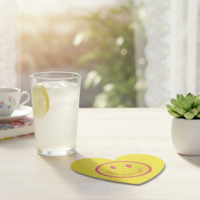 Posavasos De Papel Happy Paper Coaster (Subido por el creador)