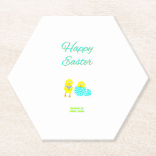 Posavasos De Papel Hatchlings Hexagon Paper Coaster