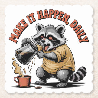 Posavasos De Papel Haz que suceda, Diario