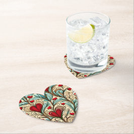 Posavasos De Papel Heartcore