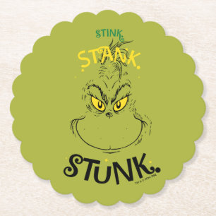 Posavasos De Papel Hedor Apestaba Apestó Señor Grinch