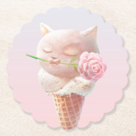 Posavasos De Papel Helado Kitty - Rosy & Dreamy