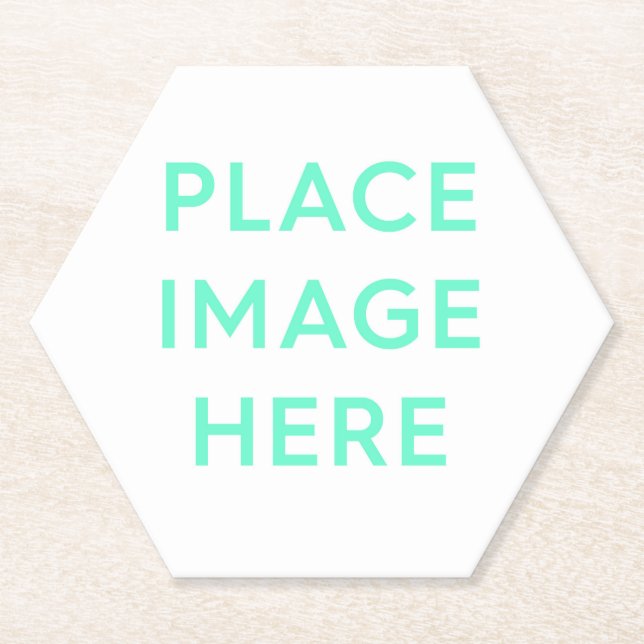 Posavasos De Papel Hexagon Coasters (Anverso)