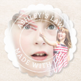 Posavasos De Papel Hice una montaña rusa de papel de ley