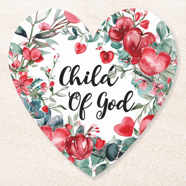 Posavasos De Papel Hijo de Dios (Anverso)
