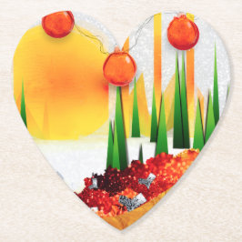 POSAVASOS DE PAPEL HOLIDAY SUNSHINE WITHIN THE PINES :)