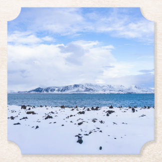 Posavasos De Papel Iceland Winter Wonderland