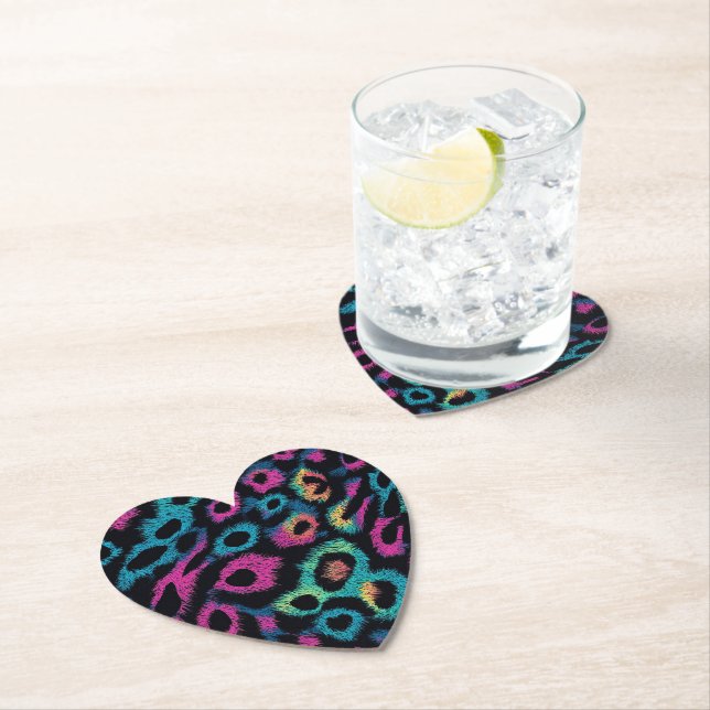 Posavasos De Papel Impresión de animales (In situ)