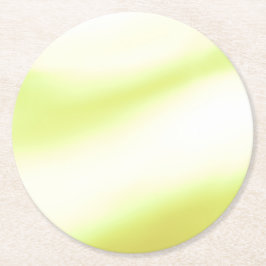 Posavasos de papel impreso de lima suave
