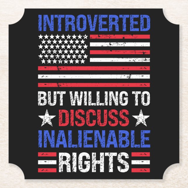 Posavasos De Papel Introvertido (Anverso)