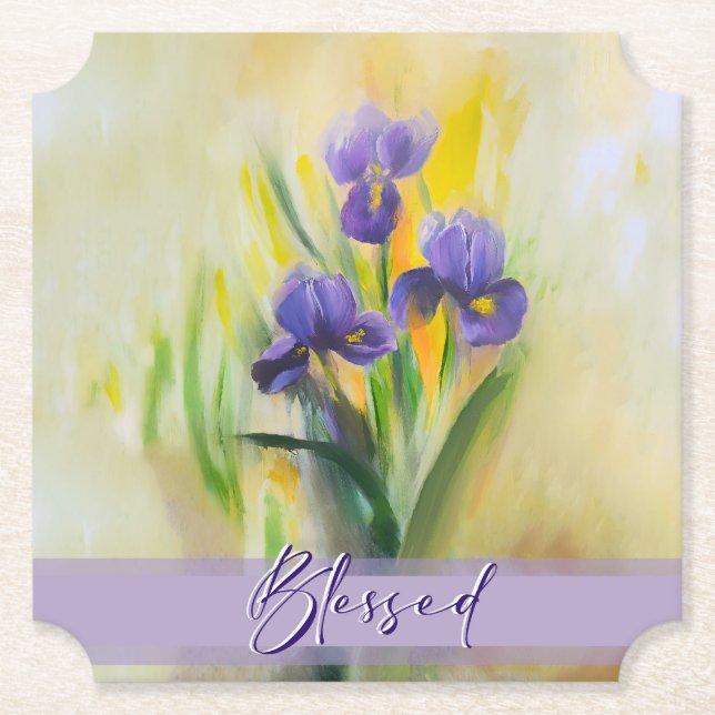 Posavasos De Papel Iris Blessed by Jason Street (Anverso)