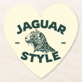 Posavasos de papel Jaguar