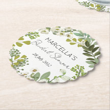 Jardín Foliage Greenery Wreath Bridal Shower