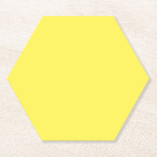 Posavasos De Papel Jazmín,Amarillo de Maravilla,Prímula,
