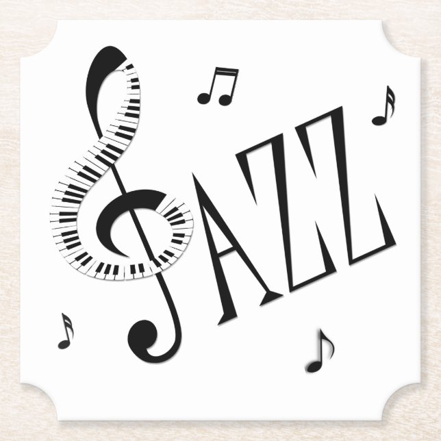 Posavasos De Papel Jazz Fresco (Anverso)