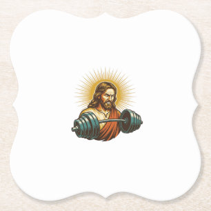 Posavasos De Papel Jesús agrega accidentalmente demasiado peso en el