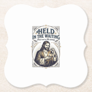 Posavasos De Papel Jesús Infertilidad Intentando Concebir Ánimo