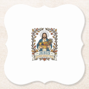 Posavasos De Papel Jesús Otoño Cosecha Fe Jesús Otoño Cosecha Ch