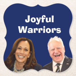 Posavasos De Papel Joyful Warriors Harris y Walz
