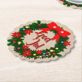 Posavasos De Papel Jul-dalbana de Dios Sueco