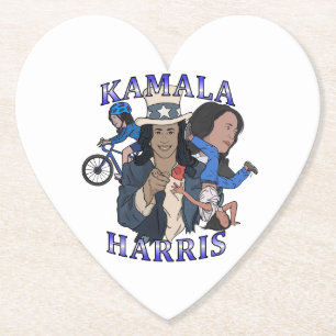 Posavasos De Papel Kamala Harris Bootleg Rap Style