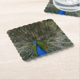 Posavasos De Papel Kauai Peacock