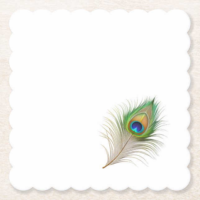Posavasos De Papel Krishna  (Anverso)