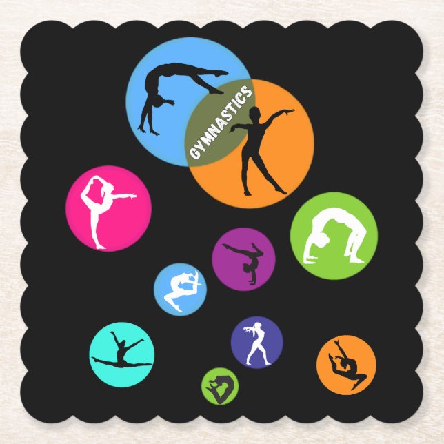 Posavasos De Papel La burbuja de la gimnasia (Anverso)