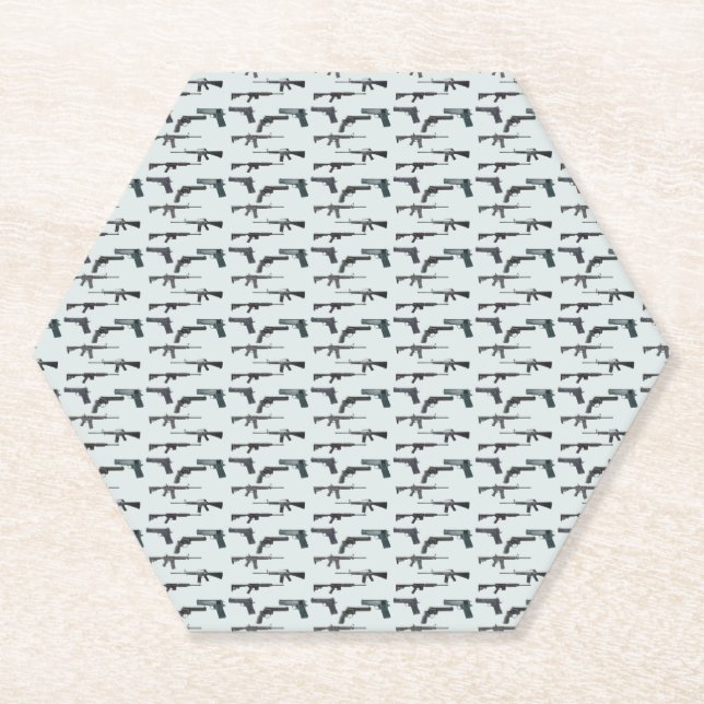 Posavasos De Papel La escoria de armas (Anverso)