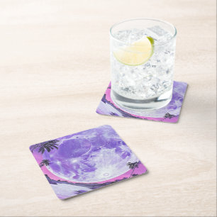 Posavasos De Papel "la luna imposible"-