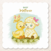 Lamb and Duck Coaster