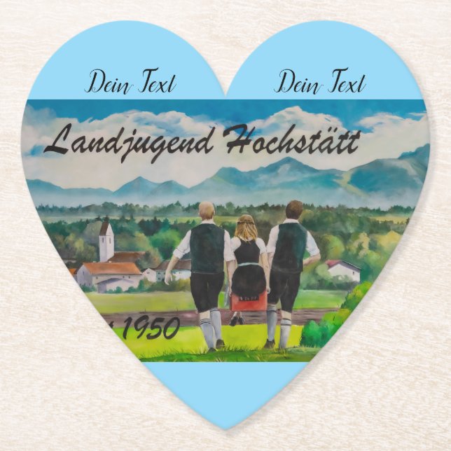 Posavasos De Papel Landjugendfest (Anverso)