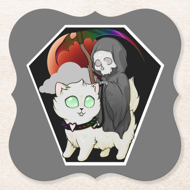 Posavasos De Papel Las mareas de la muerte (Anverso)