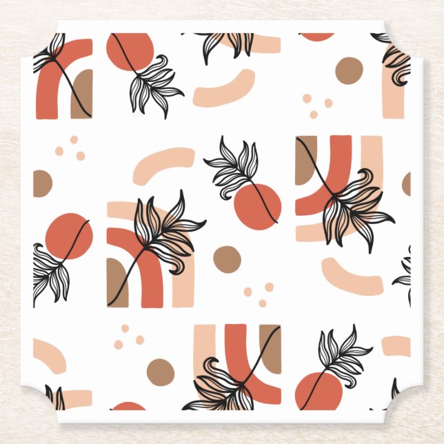 Posavasos De Papel Leafy Dreams (Anverso)