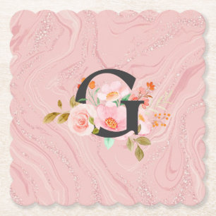 Posavasos De Papel Letra G