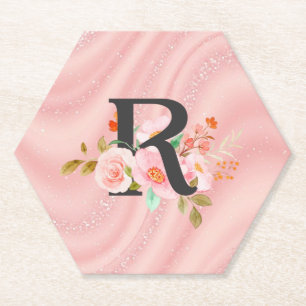 Posavasos De Papel Letra R