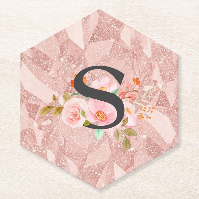 Posavasos De Papel Letra S (Anverso)