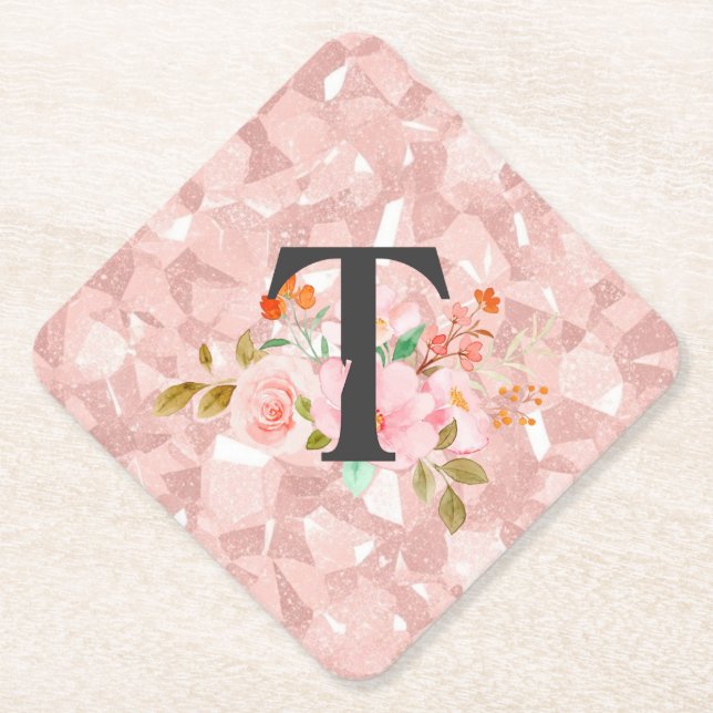 Posavasos De Papel Letra T (Anverso)