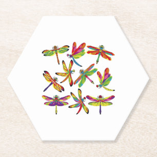 Posavasos De Papel libélula