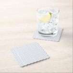 Posavasos De Papel Light Blue Periwinkle Thin Delicate Stripe Pattern<br><div class="desc">This light blue and periwinkle stripe design features ultra-thin, delicate lines for a soft and timeless look. Perfect for a wide range of uses including DIY invitations, envelope liners, cards and more. The minimalist pastel color palette works beautifully for weddings, baby showers, birthdays, and everyday projects. Use it to add...</div>