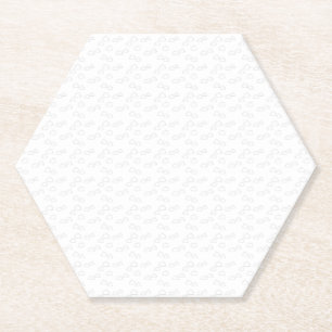 Posavasos De Papel Line Art, Alabaster