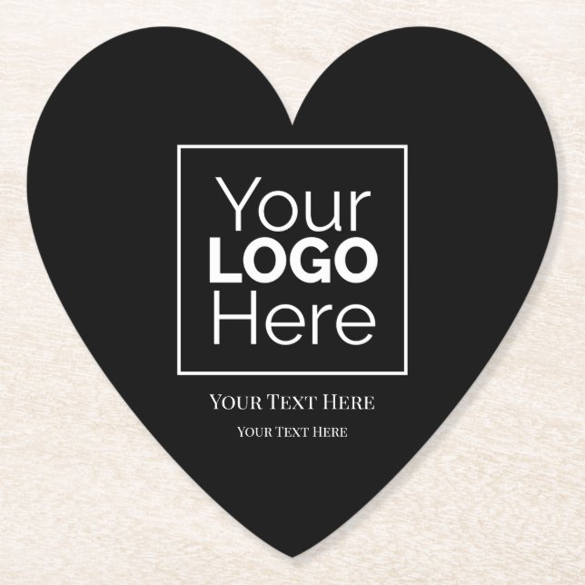 Posavasos De Papel Logotipo comercial de personalizado Profesional (Anverso)