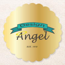 Logotipo de encargo horneado a la crema y con pan
