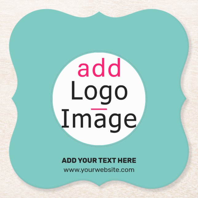 Posavasos De Papel Logotipo de personalizado profesional de moda ment (Anverso)