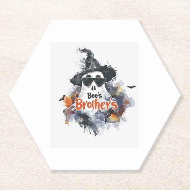 Posavasos De Papel Los hermanos de Boo (Anverso)