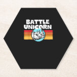 Posavasos De Papel ¡Lucha contra Unicornio! Rinoceronte de arco iris<br><div class="desc">¡Lucha contra Unicornio! Rinoceronte rinoceronte de arcoiris de los años 80</div>