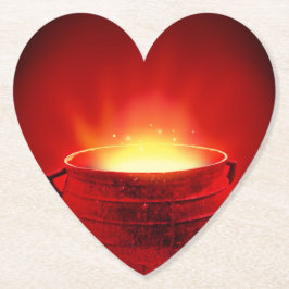 Posavasos De Papel Luz espumosa