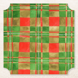 Posavasos de papel MAC GREGOR TARTAN
