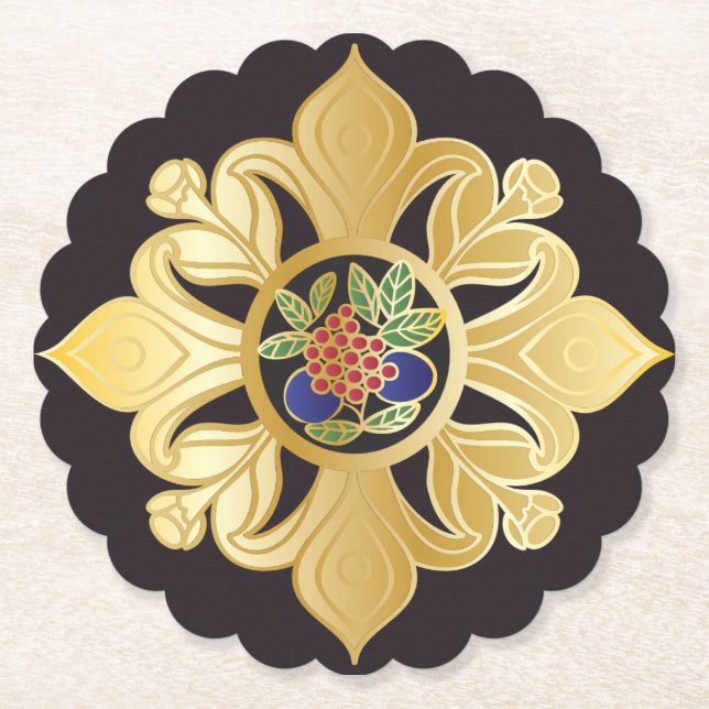Posavasos De Papel Mah Jongg Jewelry Coasters (Anverso)