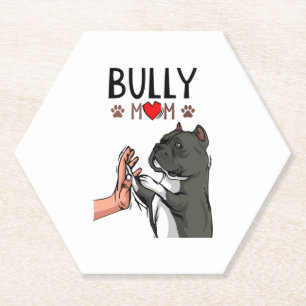 Posavasos De Papel Mamá de la actriz norteamericana cute perro mamá g